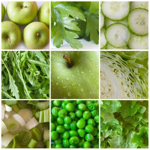 fresh fruit and vegetables