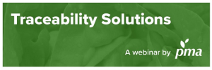 traceability solutions webinar hosted by PMA 