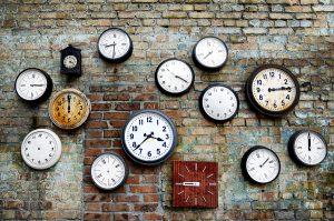 clocks on wall 